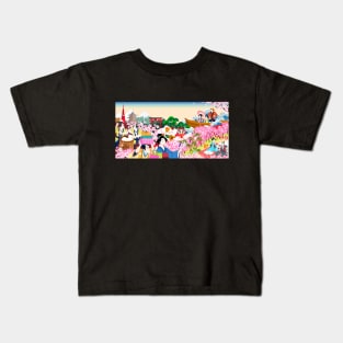 Asian Art Fantasy Kids T-Shirt